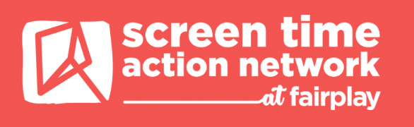 Screen time action network at fairplay logo